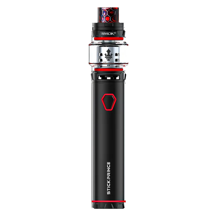 SMOK Stick P25 Kit in Black – bold vape pen with an integrated battery, TFV12 Prince tank.