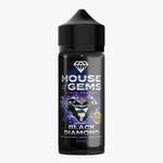 Load image into Gallery viewer, 100ml shortfill bottle of Gemstone House of Gems E-Liquid in Black Diamond flavor, offering a luxurious and smooth vape with rich fruity notes; nicotine-free with space for nic shots, crafted for premium flavor and dense cloud production.