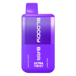 Load image into Gallery viewer, Bloody Bar Ultra Twist 20K Prefilled Pod Kit in Blue Razz Gummy/ Gummy Bear – dual-flavor vape device with up to 20,000 puffs.