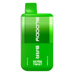 Load image into Gallery viewer, Bloody Bar Ultra Twist 20K Prefilled Pod Kit in Lemon Lime/ Pineapple Ice – dual-flavor vape device with up to 20,000 puffs.