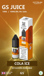 Load image into Gallery viewer, Vaporlax GS Nic Salt Pack Of 10x