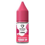 Load image into Gallery viewer, Crystal Clear Nic Salt Vape Juice 10ml Mixed Berries – smooth, high-quality nicotine salt e-liquid for a clean and satisfying vape
