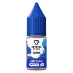 Load image into Gallery viewer, Crystal Clear Nic Salt Vape Juice 10ml Mr Blue – smooth, high-quality nicotine salt e-liquid for a clean and satisfying vape