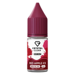 Load image into Gallery viewer, Crystal Clear Nic Salt Vape Juice 10ml Red Apple Ice – smooth, high-quality nicotine salt e-liquid for a clean and satisfying vape