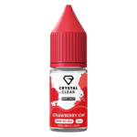 Load image into Gallery viewer, Crystal Clear Nic Salt Vape Juice 10ml Strawberry Kiwi – smooth, high-quality nicotine salt e-liquid for a clean and satisfying vape