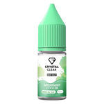 Load image into Gallery viewer, Crystal Clear Nic Salt Vape Juice 10ml Spearmint Cooler – smooth, high-quality nicotine salt e-liquid for a clean and satisfying vape