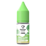 Load image into Gallery viewer, Crystal Clear Nic Salt Vape Juice 10ml Tropical Kiwi Blast – smooth, high-quality nicotine salt e-liquid for a clean and satisfying vape