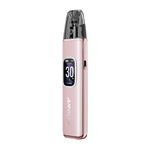 VooPoo Argus G3 Pod Vape Kit in Diamond Pink – sleek and high-performance vape device with ergonomic design, OLED display, and smooth airflow control.