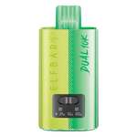 Load image into Gallery viewer, Elf Bar Dual 10K Prefilled Vape Kit in Lemon Edition – dual-flavor vape device with up to 10,000 puffs and a tropical blend of bold, fruity flavors.
