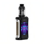 Load image into Gallery viewer, GeekVape Aegis X Zeus Kit Classic Silver – rugged high-power vape kit with advanced chipset and Zeus tank for superior flavour
