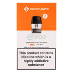 Load image into Gallery viewer, GeekVape Q Pods – 2ml top-fill leak-proof cartridges for Wenax Q Kit, available in 0.6Ω, 0.8Ω & 1.2Ω for MTL/RDL.