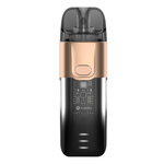 Load image into Gallery viewer, Vaporesso LUXE XR Pod Kit in Gold – futuristic and powerful pod system with a transparent chassis design, adjustable airflow, and COREX heating tech for rich flavor and vapor production.