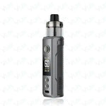 Load image into Gallery viewer, Voopoo Drag S2 60W Pod Kit in Grey Metal – powerful and vibrant vape device with up to 60W output, dynamic silver gradient finish, and advanced airflow and performance control.