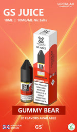 Load image into Gallery viewer, Vaporlax GS Nic Salt Pack Of 10x