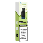 Load image into Gallery viewer, Hayati Pro Max S1 Strawberry Kiwi pods with 2ml nic salt e-liquid, 1000 puffs and mesh coil for smooth vaping