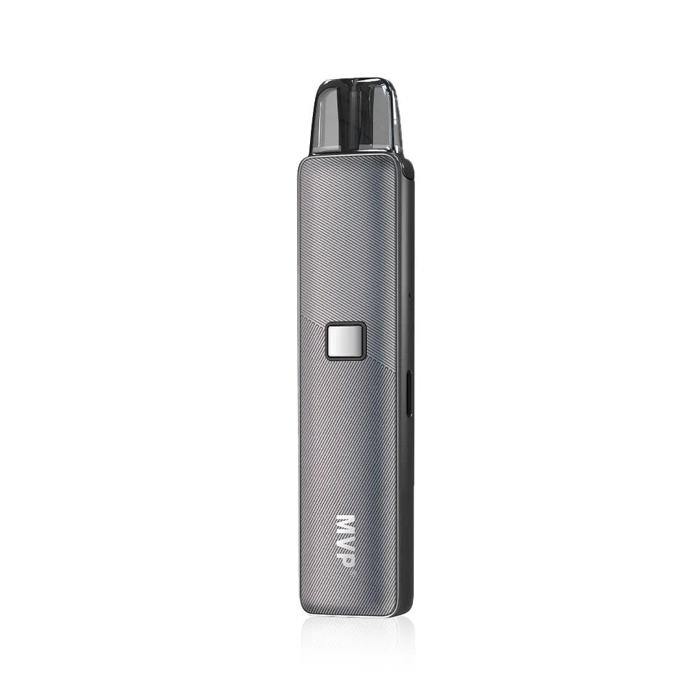 Innokin MVP Pod Vape Kit in Space Grey – stylish pod kit with 500mAh battery, 2ml refillable pod, and USB-C fast charging for all-day MTL vaping.