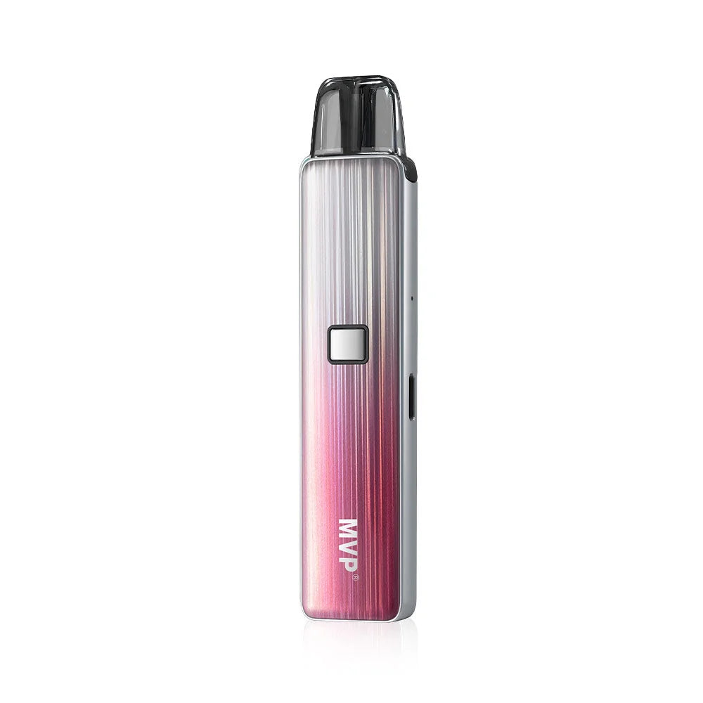 Innokin MVP Pod Vape Kit in Pink Fade – stylish pod kit with 500mAh battery, 2ml refillable pod, and USB-C fast charging for all-day MTL vaping.