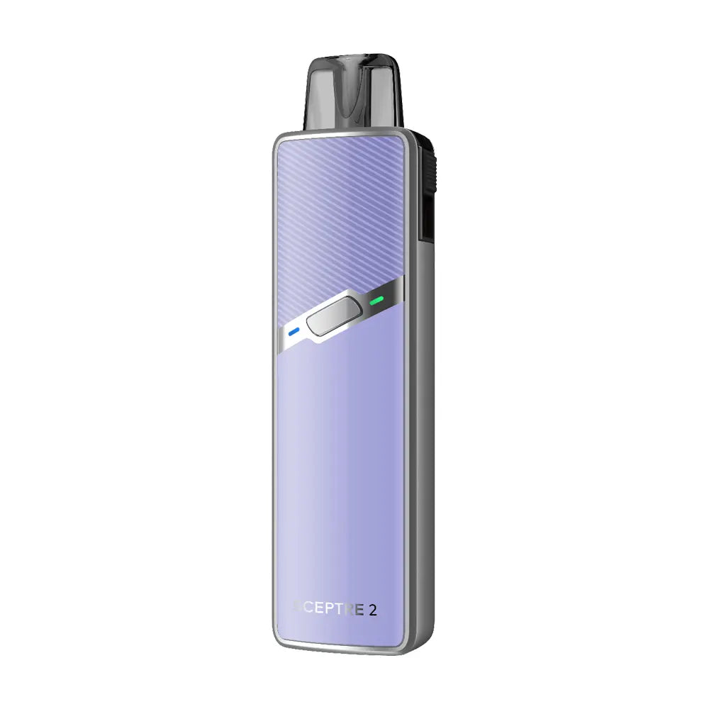 Innokin Sceptre 2 Vape Kit in Purple – compact pod system with 1400mAh battery, 2ml pod capacity, and adjustable airflow for MTL or RDL vaping.