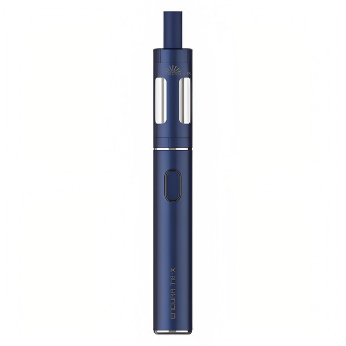 Innokin Endura T18X Vape Kit in Navy Blue – user-friendly vape device with a sleek design, built-in battery, and smooth mouth-to-lung vaping experience.
