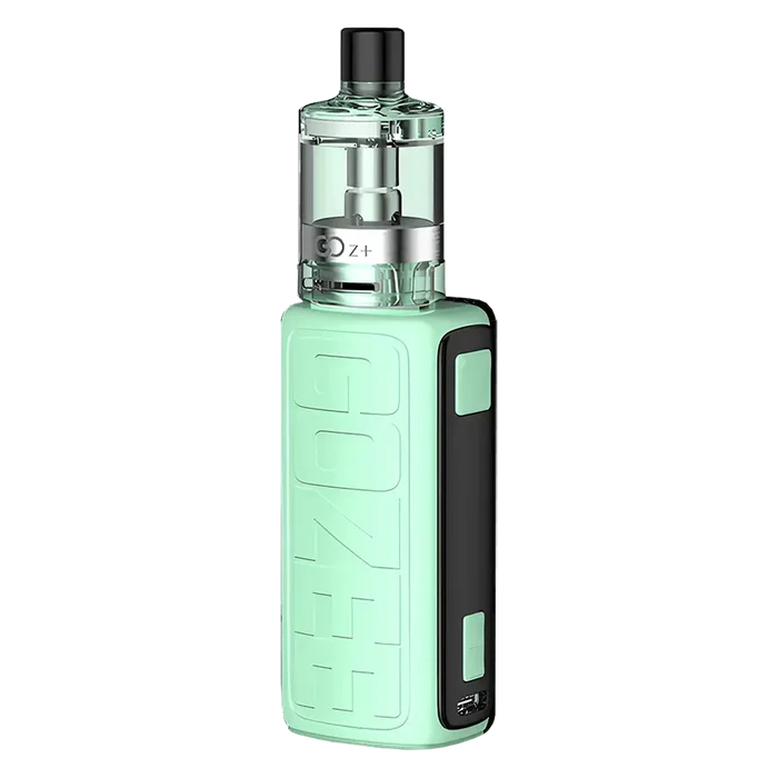 Innokin Gozee Vape Kit in Green – ultra-lightweight pod mod kit with 2100mAh battery, 2ml Go Z+ tank, and compatibility with Innokin Z coils for MTL and RDL vaping.