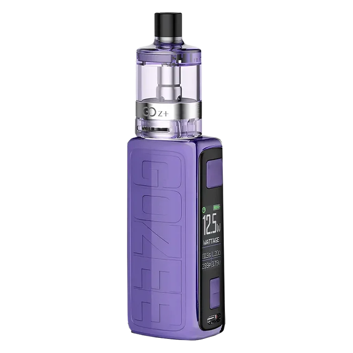 Innokin Gozee Vape Kit in Purple – ultra-lightweight pod mod kit with 2100mAh battery, 2ml Go Z+ tank, and compatibility with Innokin Z coils for MTL and RDL vaping.