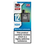 Load image into Gallery viewer, IVG Smart Max 10K Prefilled Pods in Blue Razz Lemonade – replacement prefilled pods with 2ml e-liquid capacity, delivering up to 10,000 puffs in sweet Blue Raspberry Ice flavour.