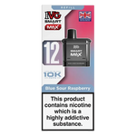 Load image into Gallery viewer, IVG Smart Max 10K Prefilled Pods in Blue Sour Raspberry – replacement prefilled pods with 2ml e-liquid capacity, delivering up to 10,000 puffs in sweet Blue Raspberry Ice flavour.