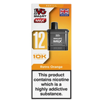 Load image into Gallery viewer, IVG Smart Max 10K Prefilled Pods in Retro Orange – replacement prefilled pods with 2ml e-liquid capacity, delivering up to 10,000 puffs in sweet Blue Raspberry Ice flavour.