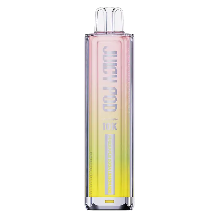 Juicy Pod NovaMax 10K Pod Kit in Pineapple Soda Lemonade flavor – advanced vape kit with prefilled pods, delivering up to 10,000 puffs.