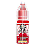 Load image into Gallery viewer, 10ml bottle of Lost Daisy 5000 Bar Nic Salt E-Liquid in Strawberry Cherry Cranberry flavor, smooth nicotine salt formula designed for pod kits and mouth-to-lung vaping.