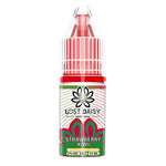 Load image into Gallery viewer, 10ml bottle of Lost Daisy 5000 Bar Nic Salt E-Liquid in Strawberry Kiwi flavor, smooth nicotine salt formula designed for pod kits and mouth-to-lung vaping.