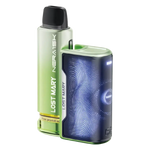 Load image into Gallery viewer, Lost Mary Nera Fullview Prefilled Pod Kit in Lemon Lime  Edition – sleek vape device with full-view design, up to 6,000 puffs.