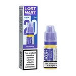 Load image into Gallery viewer, Blueberry Lost Mary Nic Salts 10ml e-liquid for refillable pod kits, available in multiple flavours