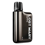 Load image into Gallery viewer, Lost Mary Tappo Prefilled Pod Kit in Dark Bronze Blueberry Sour Raspberry flavor – sleek and compact vape device with up to 600 puffs.