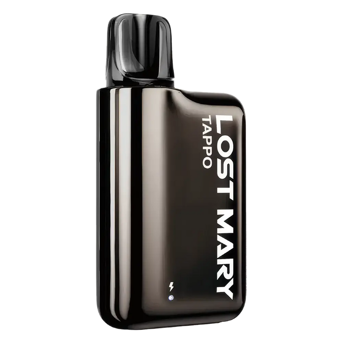 Lost Mary Tappo Prefilled Pod Kit in Dark Bronze Blueberry Sour Raspberry flavor – sleek and compact vape device with up to 600 puffs.