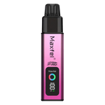 Load image into Gallery viewer, Maxfel Ultra Pro 35K Prefilled Pod Kit in Cherry Ice/ Fizzy Cherry – powerful dual-flavor vape device with up to 35,000 puffs