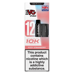 Load image into Gallery viewer, IVG Pro 12 prefilled vape pods in Fizzy Strawberry flavor, offering a refreshing mint taste with a convenient disposable design