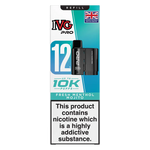 Load image into Gallery viewer, IVG Pro 12 prefilled vape pods in Fresh Menthol Mojito flavor, offering a refreshing mint taste with a convenient disposable design