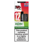 Load image into Gallery viewer, IVG Pro 12 prefilled vape pods in Kiwi Passionfruit Guava flavor, offering a refreshing mint taste with a convenient disposable design