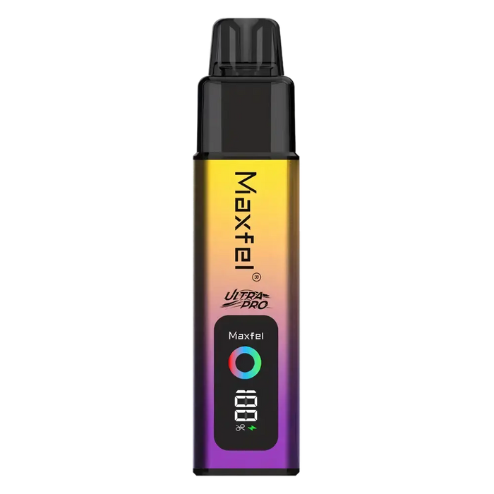 Maxfel Ultra Pro 35K Prefilled Pod Kit in Redbull Ice/ Cola Lime – powerful dual-flavor vape device with up to 35,000 puffs.