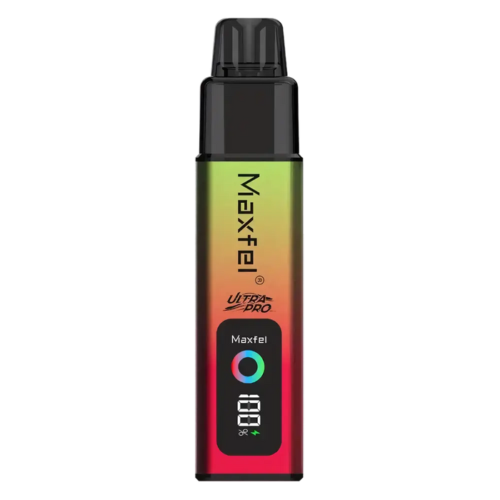 Maxfel Ultra Pro 35K Prefilled Pod Kit in Strawberry Ice/Strawberry Watermelon – powerful dual-flavor vape device with up to 35,000 puffs.