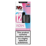 Load image into Gallery viewer, IVG Pro 12 prefilled vape pods in Strawberry Ice flavor, offering a refreshing mint taste with a convenient disposable design