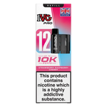 Load image into Gallery viewer, IVG Pro 12 prefilled vape pods in Strawberry Raspberry Cherry flavor, offering a refreshing mint taste with a convenient disposable design