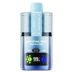 Load image into Gallery viewer, Crystal Pro Switch 30K Prefilled Pod Kit in Mr Blue/Fizzy Blueberry flavor – versatile vape device with up to 30,000 puffs.