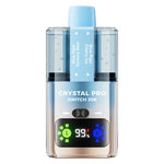 Load image into Gallery viewer, Crystal Pro Switch 30K Prefilled Pod Kit in Blue Razz Gummey Bear/Blue Razz Cherry Ice flavor – versatile vape device with up to 30,000 puffs.