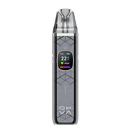 OXVA Xlim Pro 2 DNA Vape Kit inNebula Grey – premium vape device with a smooth white finish, advanced DNA chip, and precision power control.