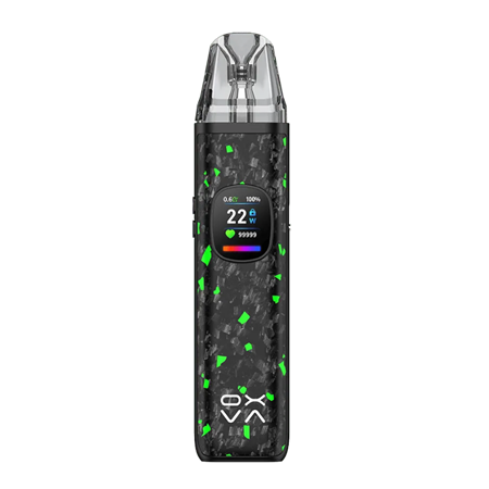 OXVA Xlim Pro 2 DNA Vape Kit in Luminous Forged Carbon – premium vape device with a smooth white finish, advanced DNA chip, and precision power control.