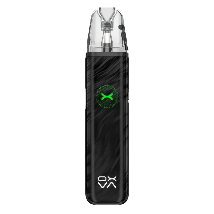 OXVA Xlim Go 2 Pod Kit in Black Shadow – compact pod system with 1000mAh built-in battery, 2ml refillable pods, and adjustable airflow for MTL and RDL vaping.