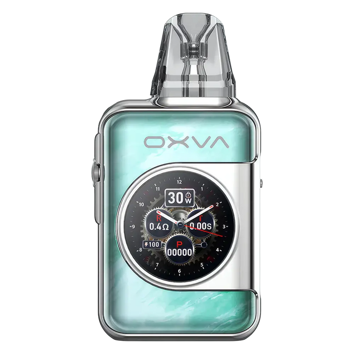 OXVA Xlim SQ Pro 2 Pod Kit in Caledon Marble – compact and high-performance vape device with a textured carbon finish, smart display, and adjustable power settings