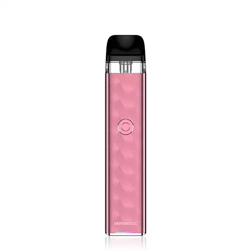 Vaporesso XROS 3 Pod Kit in Peach Pink – sleek and modern pod vape with a 1000mAh battery, COREX heating tech, and precise airflow control for smooth and flavorful MTL to RDL vaping.